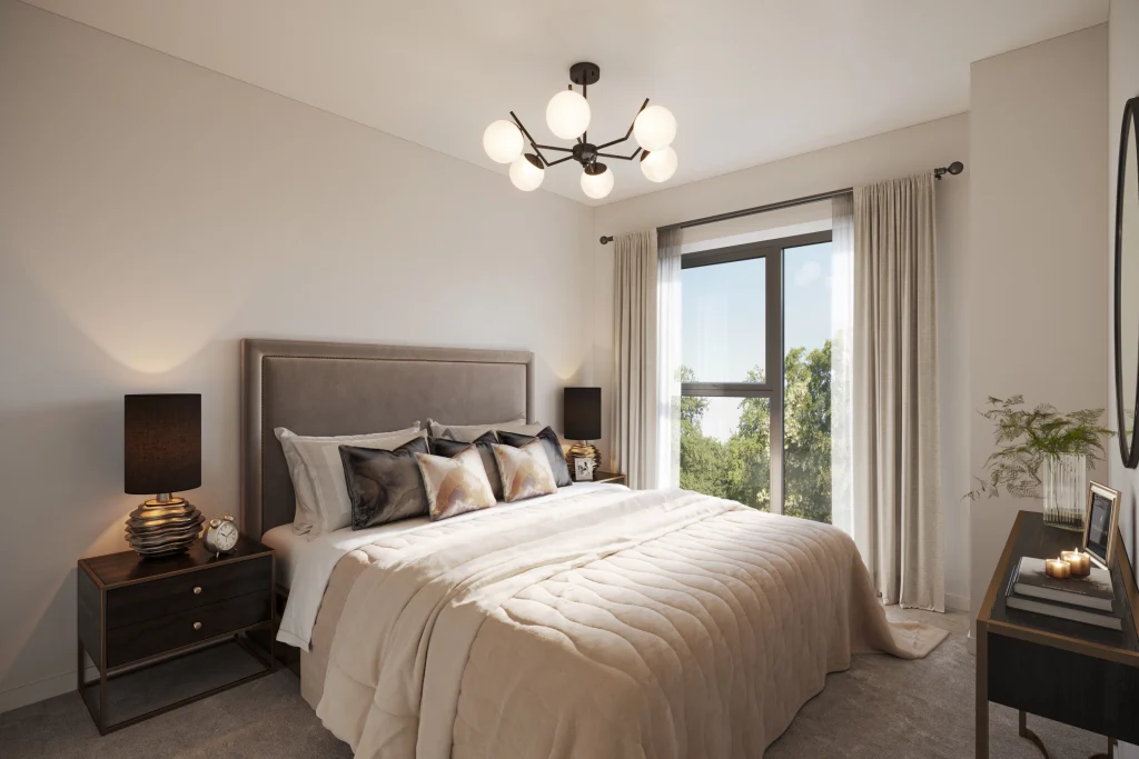 light modern bedroom