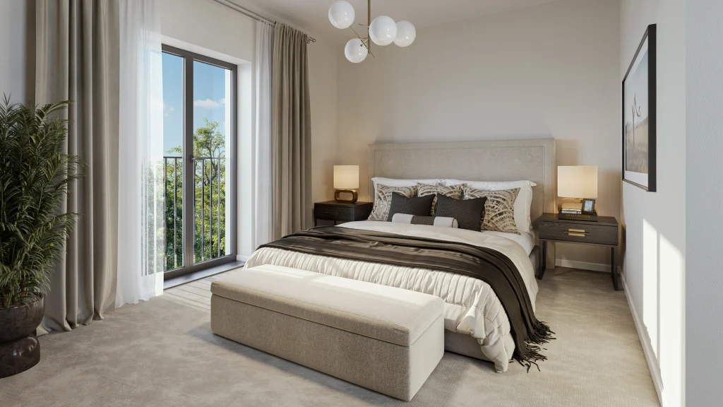 light modern bedroom