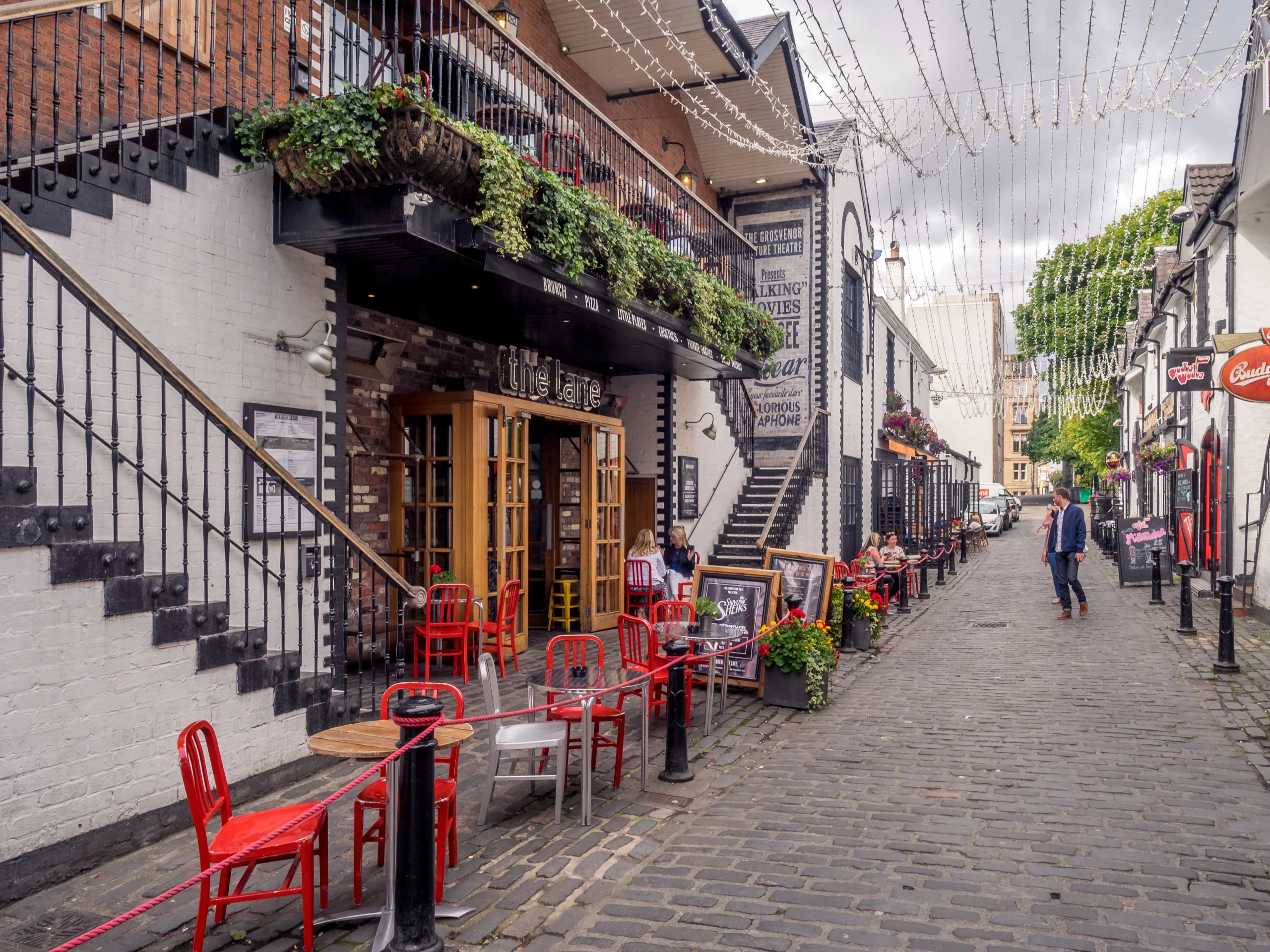 Ashton Lane in Glasgows West End